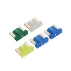 低背ヒューズセット 15/20/25/30A（約11×9×4mm）計5個入り 3688