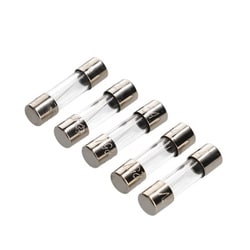 ミニ管ヒューズセット 3/5/10A（約φ5.2×長さ約20mm）計5本入り 3666