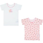 サンリオキャラクターズ キッズ半袖肌着 2枚セット 130cm ミュークルドリーミー （なかま） [キャラクターグッズ]