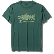 CシールドサーモンティーS/S 5215139 (072)フォレストグリーン Lサイズ [アウトドア カットソー メンズ]