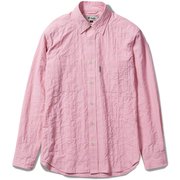 Cシールドプレザントシャツ C-SHIELD Pleasant Shirt 5212072 181 サーモンピンク Lサイズ [アウトドア シャツ メンズ]