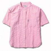 CシールドプレザントシャツS/S C-SHIELD Pleasant Shirt S/S 8212045 181 サーモンピンク Lサイズ [アウトドア シャツ レディース]