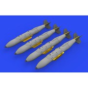 EDU672255 1/72 レジン製 GBU-31（V）3/B JDAM （4個入り） [プラモデル用パーツ]