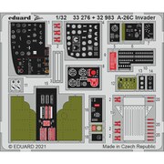 EDU32983 1/32 ディティールアップパーツ A-26C インベーダー コックピット内装エッチングパーツ （ホビーボス用） [プラモデル用パーツ]