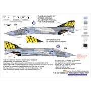 PRD32-203 1/32 エアクラフト用 ギリシャ空軍 F-4Eファントム 第338飛行隊 60（66）周年 “PIOU” デカールセット [プラモデル用パーツ]