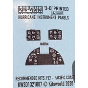 KW3D1321007 1/32 3Dデカールシートシリーズ WW.II イギリス軍 ホーカー ハリケーン 計器パネル [プラモデル用パーツ]
