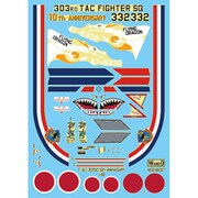 WDD48027 1/48 エアクラフト用 航空自衛隊 F－4EJファントムII 第303飛行隊10周年記念“ドラゴン”塗装機 デカール [プラモデル用パーツ]