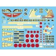 WDD48028 1/48 エアクラフト用 航空自衛隊 XF-2A/B、F-2Bスペシャルマーキング ADTW用 デカール [プラモデル用パーツ]