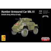 AHK72934 1/72 ミリタリーシリーズ ハンバー Mk. III 装甲車 ｢地中海戦域｣ [組立式プラスチックモデル]