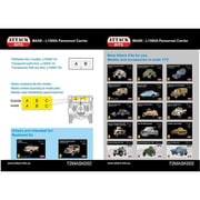 AHK72MA002 1/72 WW.II ドイツ L1500A 4x4トラック 塗装マスクシール （アタック用） [プラモデル用パーツ]