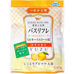 薬用入浴剤イエローのにごり湯 詰替 ゆずの香り