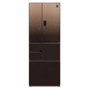 冷蔵庫 502L フレンチドア 6ドア 除菌機能 グラデーションファブリックブラウン SJ-AF50H-T