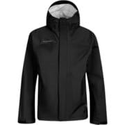マイクロレイヤー ハードシェル フーデット ジャケット アジアンフィット メン Microlayer HS Hooded Jacket AF Men 1010-28650 0001 black Mサイズ(日本：Lサイズ) [アウトドア ウインドブレーカー メンズ]