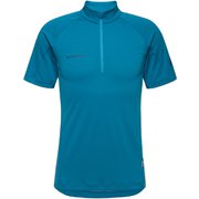 アジリティハーフジップティシャツエーエフメン Aegility Half Zip T-Shirt AF Men 1017-01750 50226 sapphire Sサイズ [アウトドア カットソー メンズ]