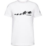 キューディーロゴプリントティーシャツエーエフメン QD Logo Print T-Shirt AF Men 1017-02011 00473 white PRT3 Lサイズ(日本：XLサイズ) [アウトドア カットソー メンズ]