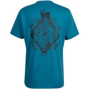 スローパーティシャツメン Sloper T-Shirt Men 1017-00994 50277 sapphire PRT1 Sサイズ [アウトドア カットソー メンズ]