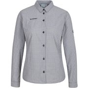 アーダロングスリーブシャツウィメン Aada Longsleeve Shirt Women 1015-00581 0047 black-white Sサイズ [アウトドア シャツ レディース]