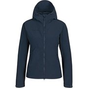 ハイキングダブルビーフーデットジャケットエーエフウィメン Hiking WB Hooded Jacket AF Women 1012-00400 5118 marine Lサイズ [アウトドア ジャケット レディース]