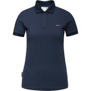 マトリックス ポロシャツ エーエフ ウィメン MATRIX Polo Shirt AF Women 1017-00411 5118 marine Sサイズ(日本：Mサイズ) [アウトドア カットソー レディース]