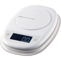 デジタルキッチンスケール バックライト付 2kg ホワイト HCS-KS01WH