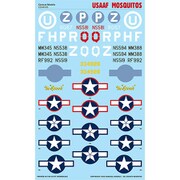 CD48183 1/48 WW.II アメリカ軍 モスキート デカール [プラモデル用品]