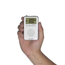 ヨドバシ Com アイワ Aiwa Ar Dp35s デジタルポケットラジオ シルバー 通販 全品無料配達