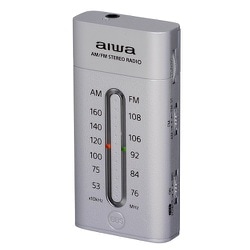 ヨドバシ Com アイワ Aiwa Ar Ap40s ポケットミニラジオ シルバー 通販 全品無料配達