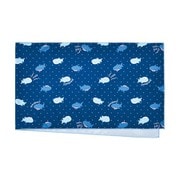 88539-63 UVカットクールタオルケット かむかむズNAVY [キャラクターグッズ]