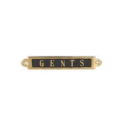 GS559-326GE [サインプレート BRASS SIGN（ブラスサイン） GENTS]