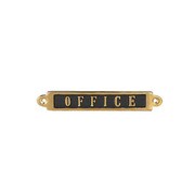 GS559-326OF [サインプレート BRASS SIGN（ブラスサイン） OFFICE]