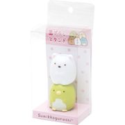 FE30903 すみっコぐらし 歯ブラシスタンド しろくまとぺんぎん？ [キャラクターグッズ]