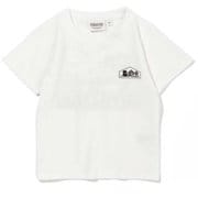 SOTOASOBI SNOOPY S/S TEE T GOK1141R WHITE 120サイズ [アウトドア トップス キッズ]