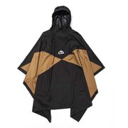 HASSUI HASSUI PONCHO GO0219F BLACK [アウトドア ポンチョ メンズ]