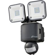 LS-B285A19-K [E-Bright LEDセンサーライト 乾電池式 2灯 単2×3本]