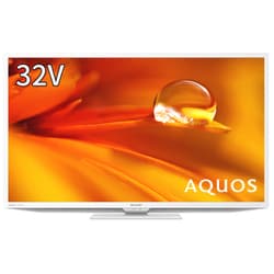 ヨドバシ.com - シャープ SHARP AQUOS(アクオス) DEシリーズ 32V型 ハイビジョン液晶テレビ ホワイト系 2T-C32DEW  通販【全品無料配達】