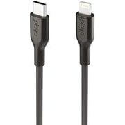 Playa USB-C & ライトニングケーブル 1m 黒 PMBK1003yz1M