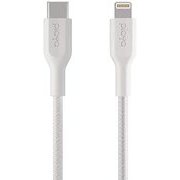 Playa 編込 USB-C & ライトニングケーブル 1m 白 PMWH1004yz1M
