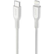 Playa USB-C & ライトニングケーブル 1m 白 PMWH1003yz1M