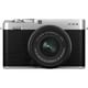 FUJIFILM X-E4 レンズキット シルバー [ボディ＋交換レンズ「XC15-45mmF3.5-5.6 OIS PZ ブラック」]