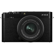 FUJIFILM X-E4 レンズキット ブラック [ボディ＋交換レンズ「XC15-45mmF3.5-5.6 OIS PZ ブラック」]