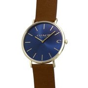 CHARLES メンズ レザーバンド 並行輸入品 2年保証 14602473
