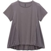 ドライミックスハイブリッドティー DRYMIX HYBRID TEE DC721112 ダブグレー(DY) Mサイズ [フィットネス ヨガ シャツ レディース]