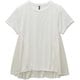 ドライミックスハイブリッドティー DRYMIX HYBRID TEE DC721112 ジャスミンホワイト(JW) Lサイズ [フィットネス ヨガ シャツ レディース]