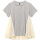 ドライミックスハイブリッドティー DRYMIX HYBRID TEE DC721112 ミックスグレー(Z) Lサイズ [フィットネス ヨガ シャツ レディース]