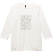 ドライミックススリークォータースリーブティー DRYMIX 3/4 SLEEVE TEE DC721113 ジャスミンホワイト(JW) Mサイズ [フィットネス ヨガ シャツ レディース]