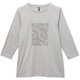 ドライミックススリークォータースリーブティー DRYMIX 3/4 SLEEVE TEE DC721113 ミックスグレー(Z) XLサイズ [フィットネス ヨガ シャツ レディース]