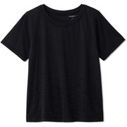 ハイブリッドベントティー HYBRID VENT TEE DC721115 ブラック(K) Mサイズ [フィットネス ヨガ シャツ レディース]