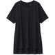 ハイブリッドベントロングレングスティー HYBRID VENT LONG LENGTH TEE DC721116 ブラック(K) Lサイズ [フィットネス ヨガ シャツ レディース]