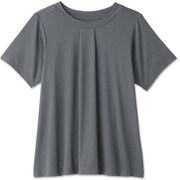 タックドワイドティー TUCKED WIDE TEE DC721123 ウォッシュネイビー(WA) XLサイズ [フィットネス ヨガ シャツ レディース]