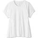 ハイブリッドフレアティー HYBRID FLARE TEE DC721124 ジャスミンホワイト(JW) Mサイズ [フィットネス ヨガ シャツ レディース]
